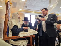 שמחת הברית בבית משפחת מאזוז