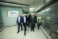 מנכ"ל משרד הפנים הביע התפעלותו בביקור בבסיס המבצעי של זק"א