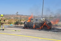 תאונה קטלנית בכניסה לעיר החרדית: הרכב התחיל לבעור, אחד הנוסעים נהרג