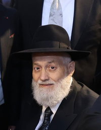 מהתמונות האחרונות: הרב משה צרף זצ"ל - הערב 