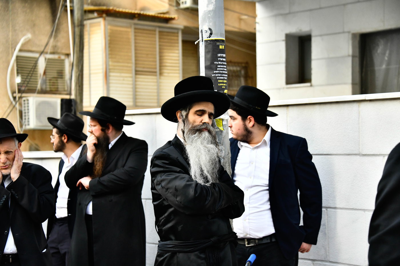 מסע הלוויית הגאון רבי דוד שמידל זצ"ל