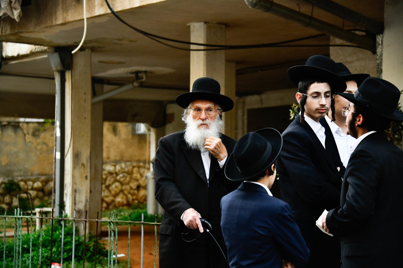 מסע הלוויית הגאון רבי דוד שמידל זצ"ל