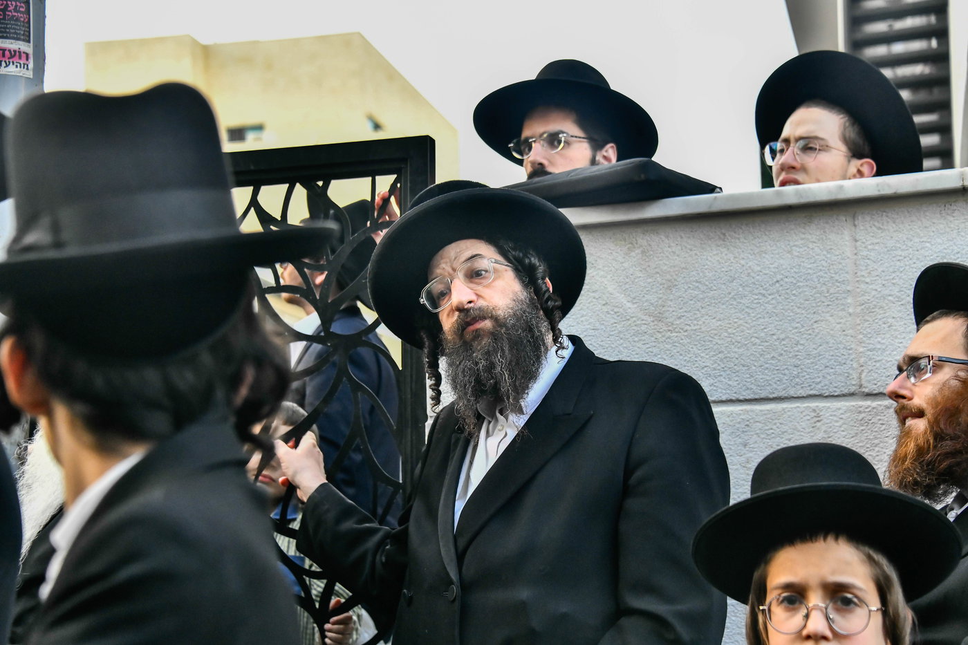 מסע הלוויית הגאון רבי דוד שמידל זצ"ל