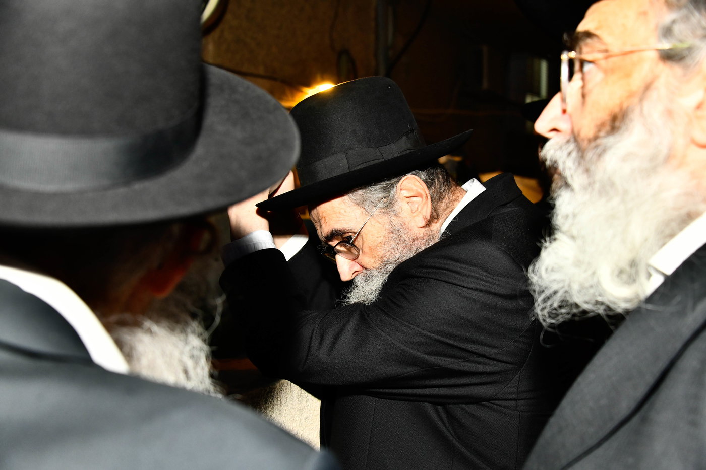 מסע הלוויית הגאון רבי דוד שמידל זצ"ל