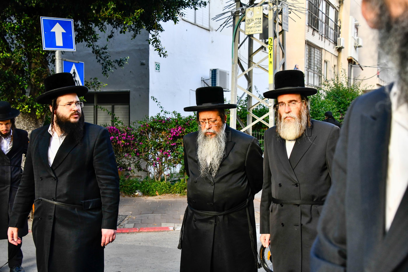 מסע הלוויית הגאון רבי דוד שמידל זצ"ל