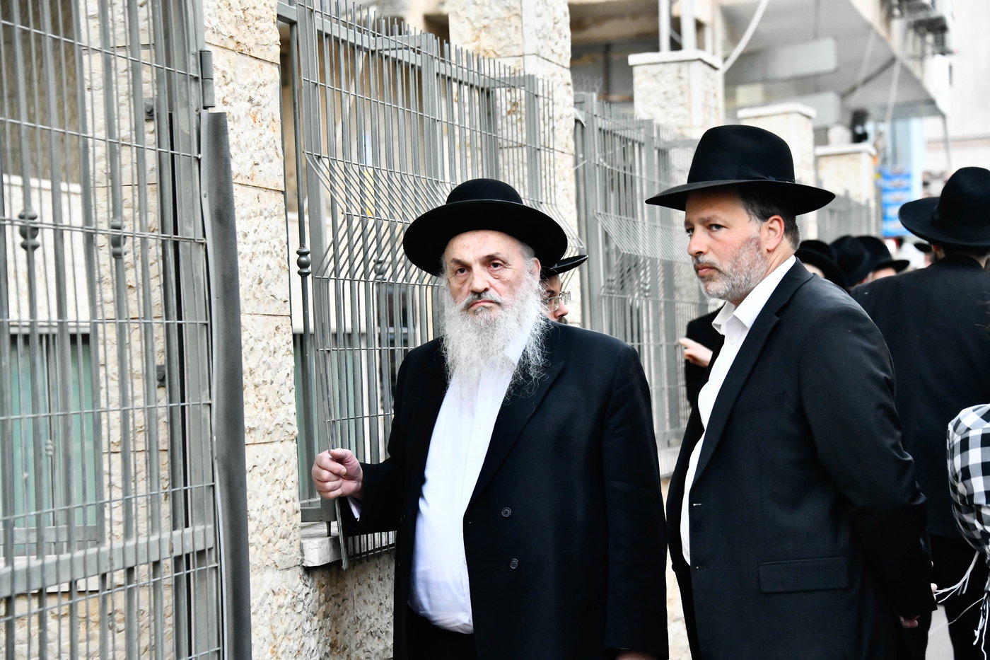 מסע הלוויית הגאון רבי דוד שמידל זצ"ל
