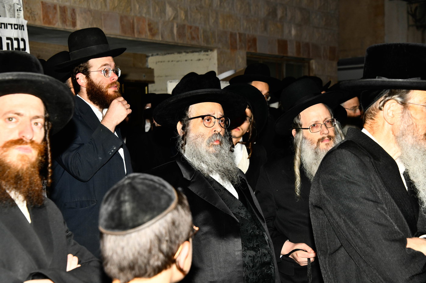 מסע הלוויית הגאון רבי דוד שמידל זצ"ל