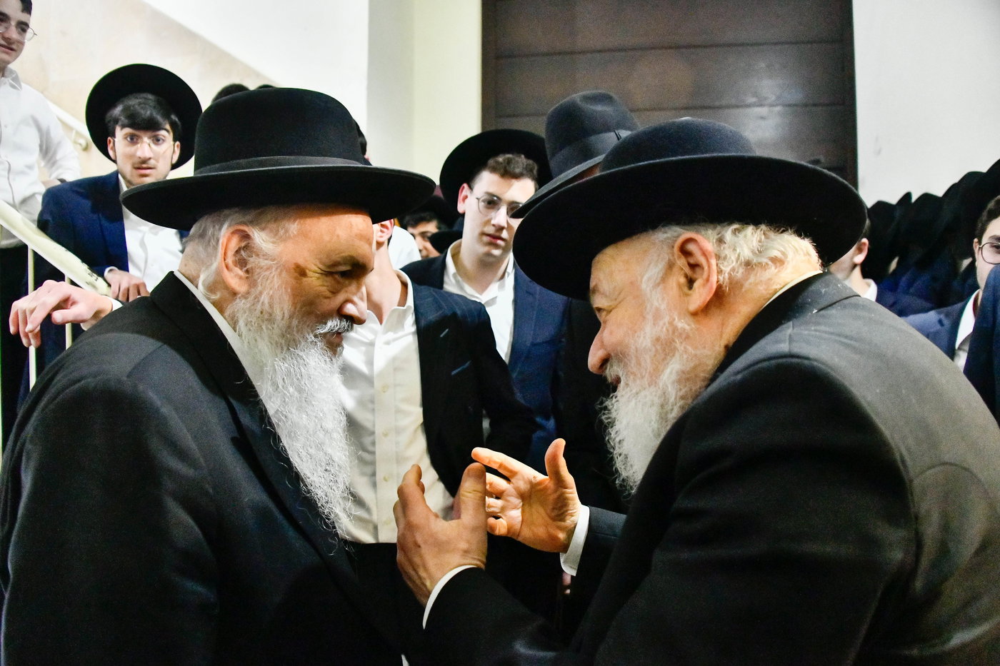 הגאון רבי חיים פיינשטיין בישיבת מאור התלמוד