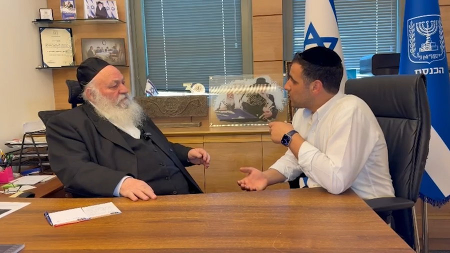 ח"כ יצחק גולדקנופף בריאיון לישי כהן