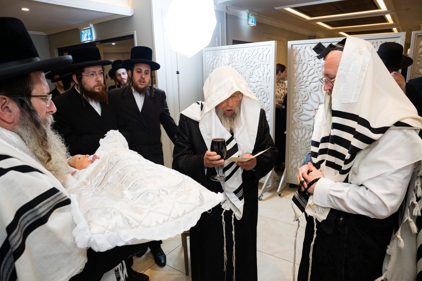 שמחת הברית לבן הרב מרדכי גולדמן