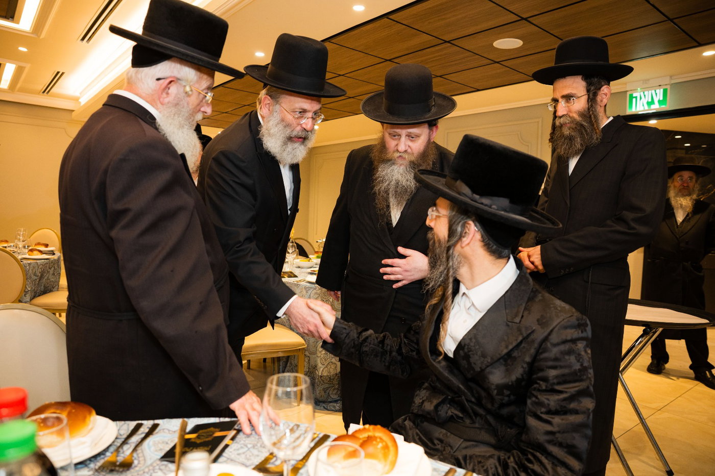 שמחת הברית לבן הרב מרדכי גולדמן