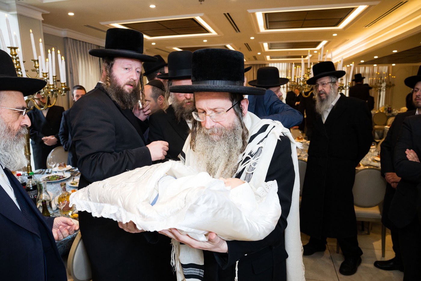 שמחת הברית לבן הרב מרדכי גולדמן