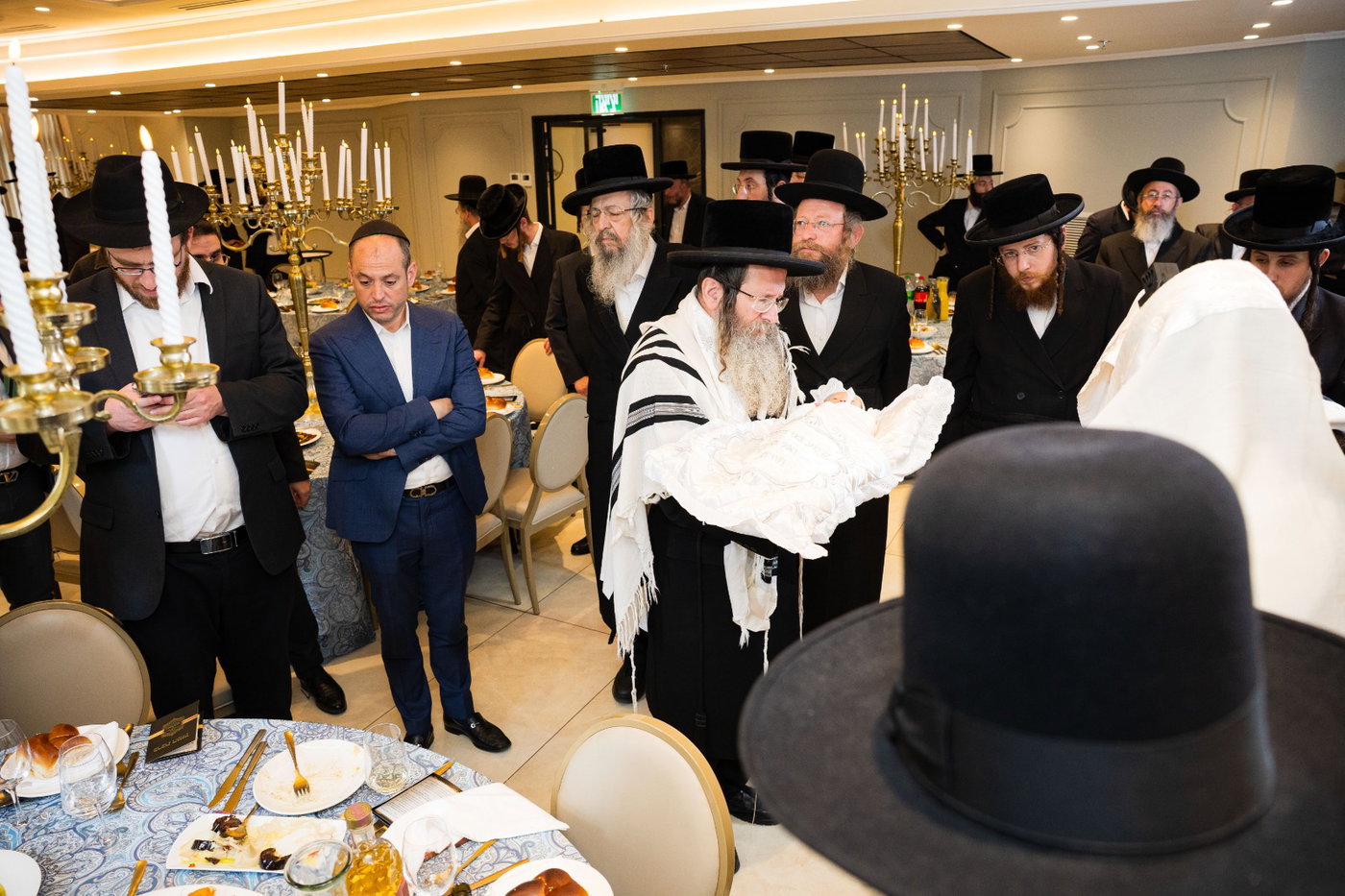 שמחת הברית לבן הרב מרדכי גולדמן