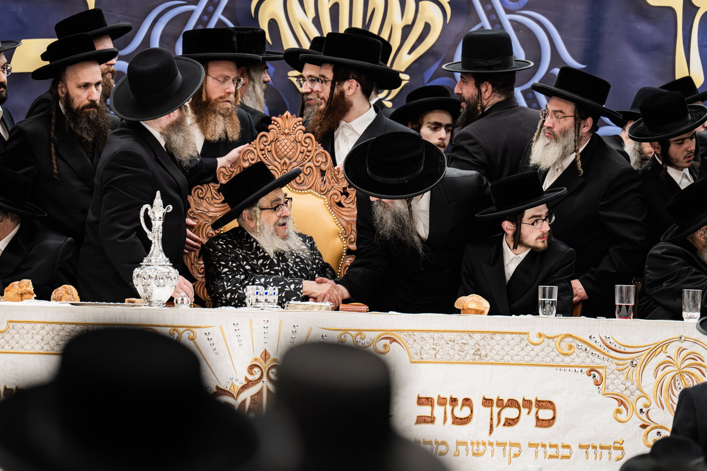 שמחת אירוסי נכד האדמו"ר מסאטמר