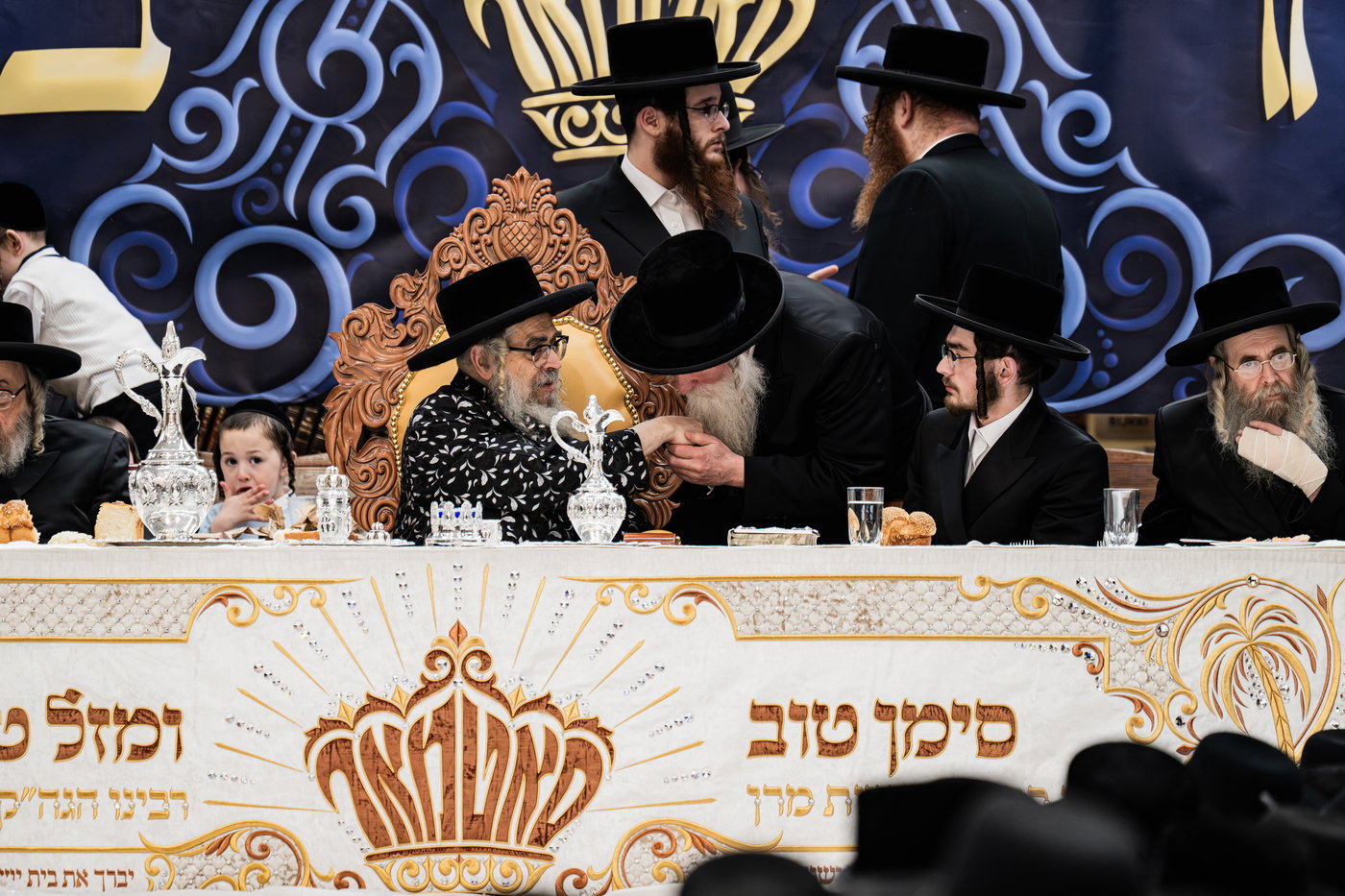 שמחת אירוסי נכד האדמו"ר מסאטמר