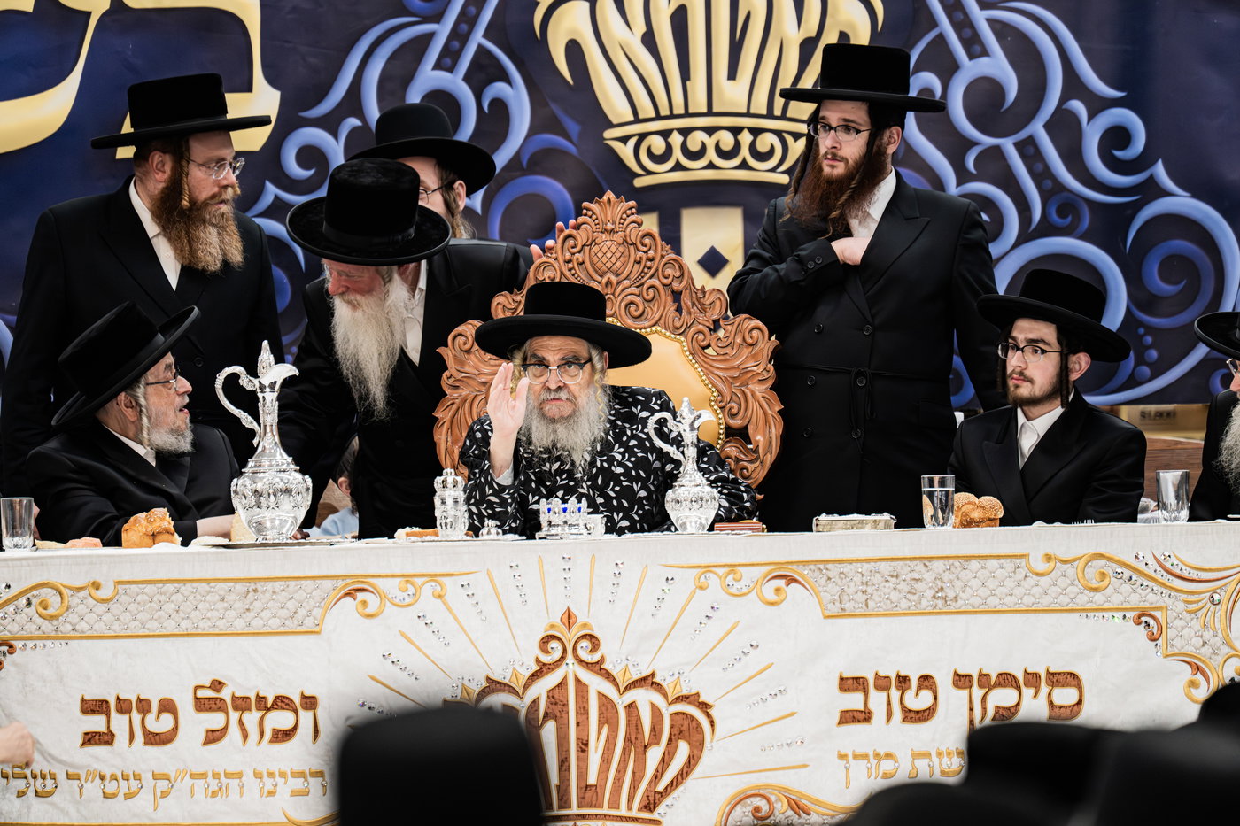 שמחת אירוסי נכד האדמו"ר מסאטמר