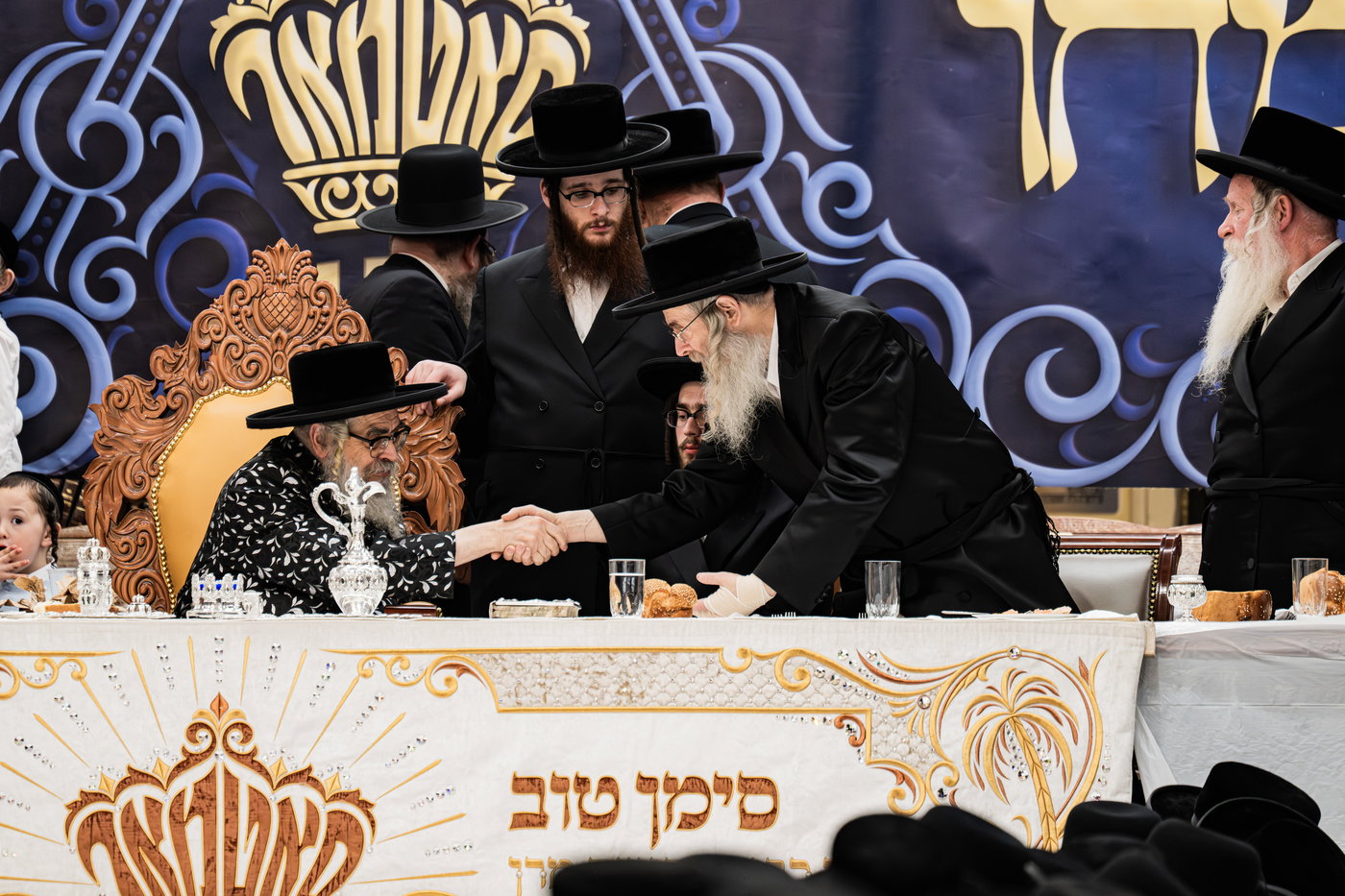 שמחת אירוסי נכד האדמו"ר מסאטמר