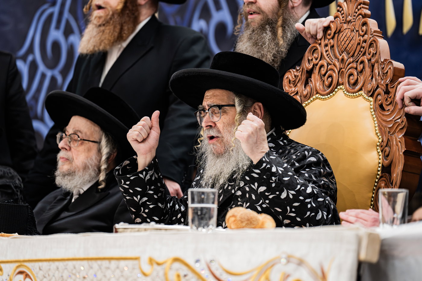 שמחת אירוסי נכד האדמו"ר מסאטמר
