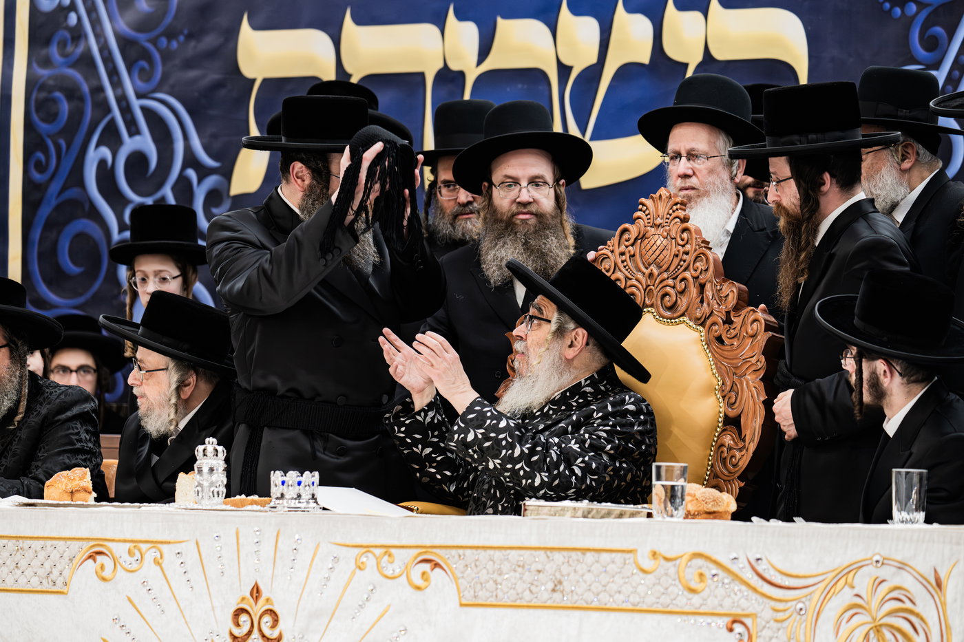 שמחת אירוסי נכד האדמו"ר מסאטמר