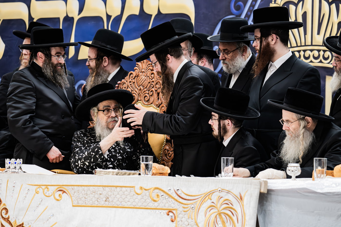 שמחת אירוסי נכד האדמו"ר מסאטמר