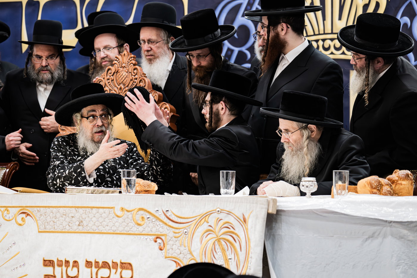 שמחת אירוסי נכד האדמו"ר מסאטמר