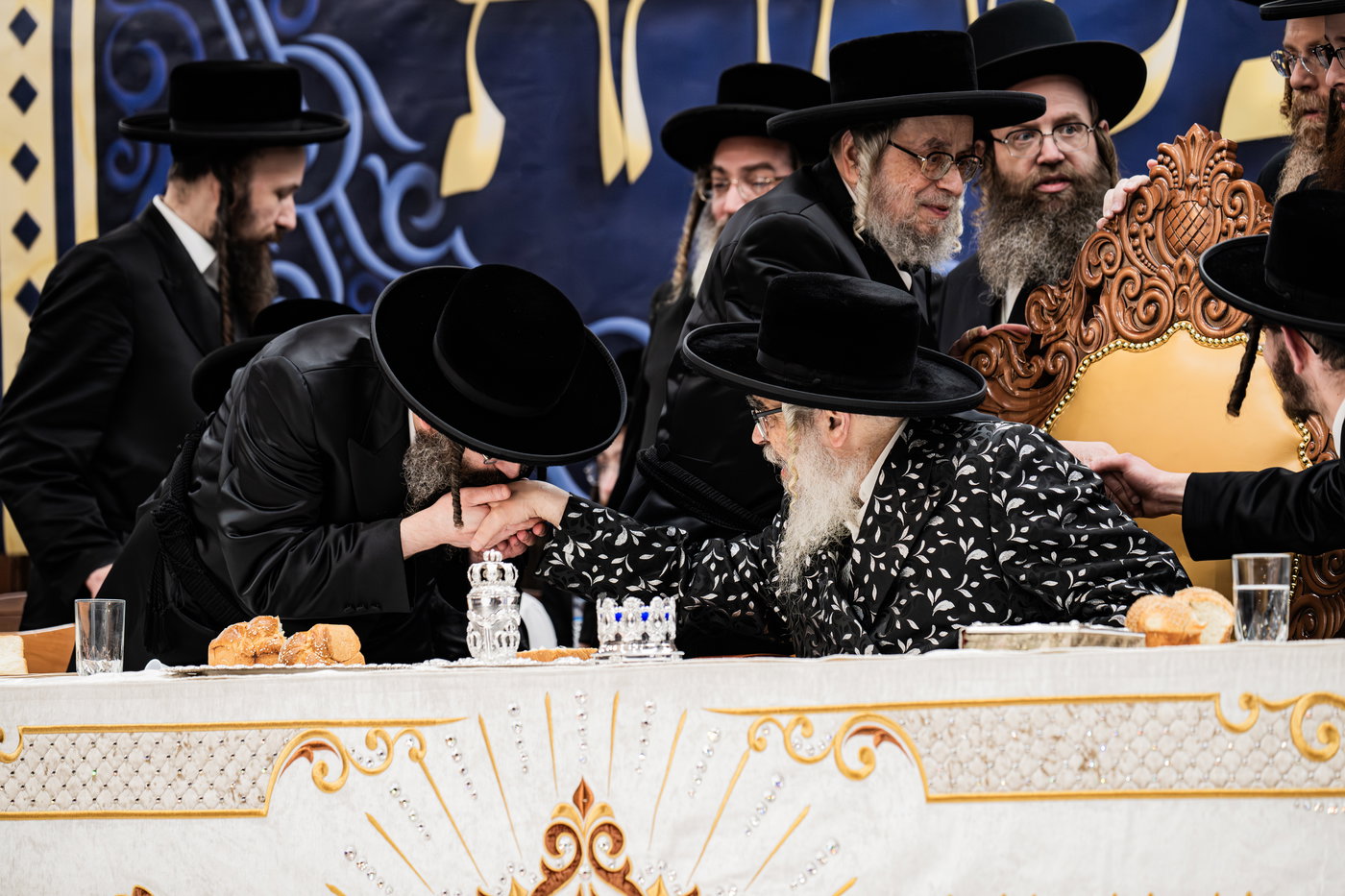 שמחת אירוסי נכד האדמו"ר מסאטמר