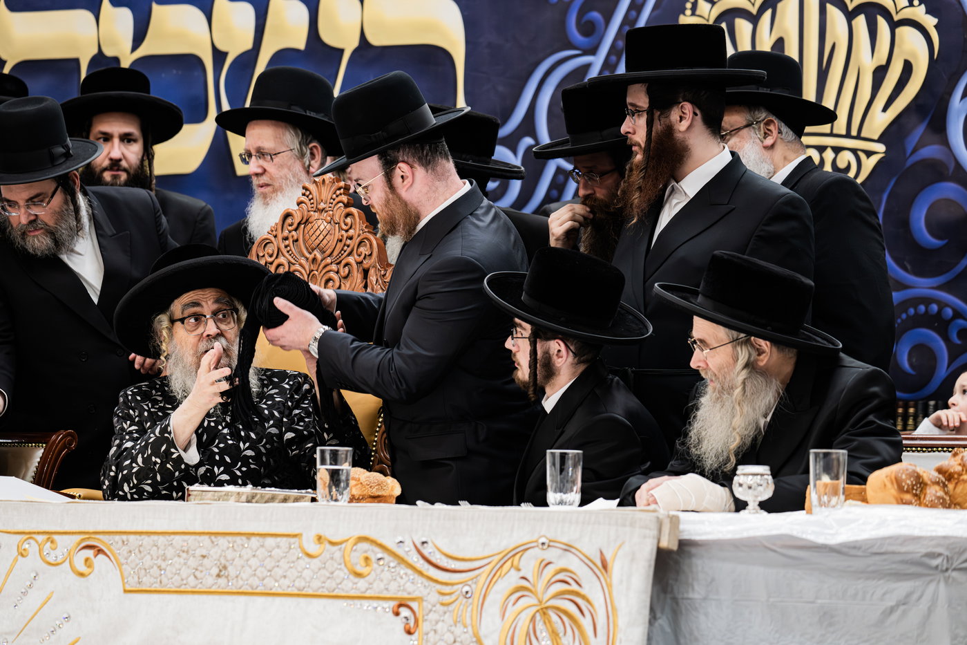 שמחת אירוסי נכד האדמו"ר מסאטמר
