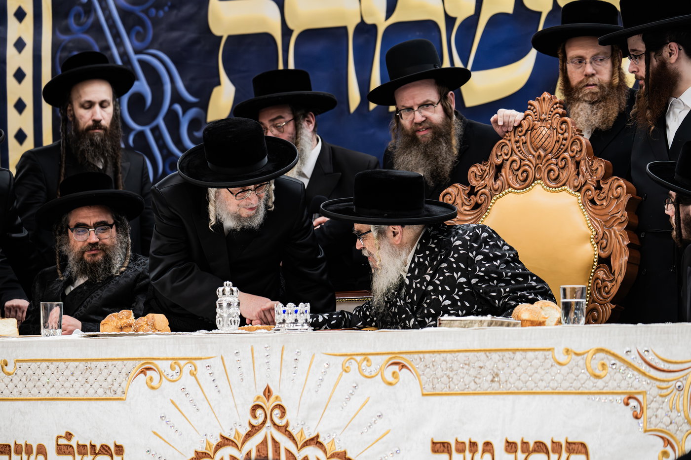 שמחת אירוסי נכד האדמו"ר מסאטמר