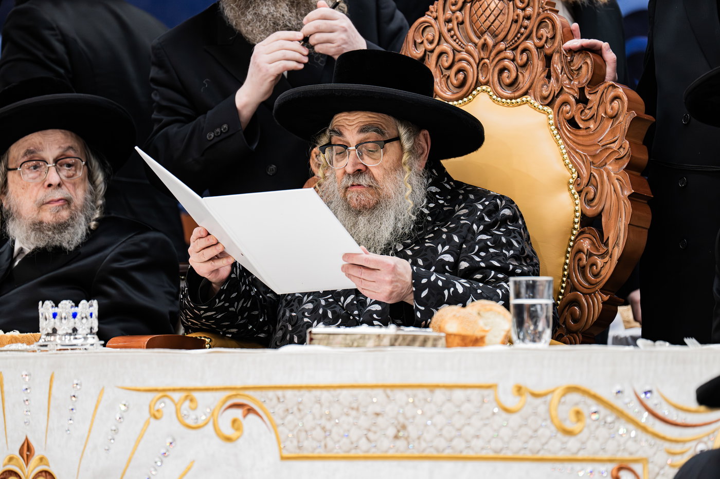 שמחת אירוסי נכד האדמו"ר מסאטמר