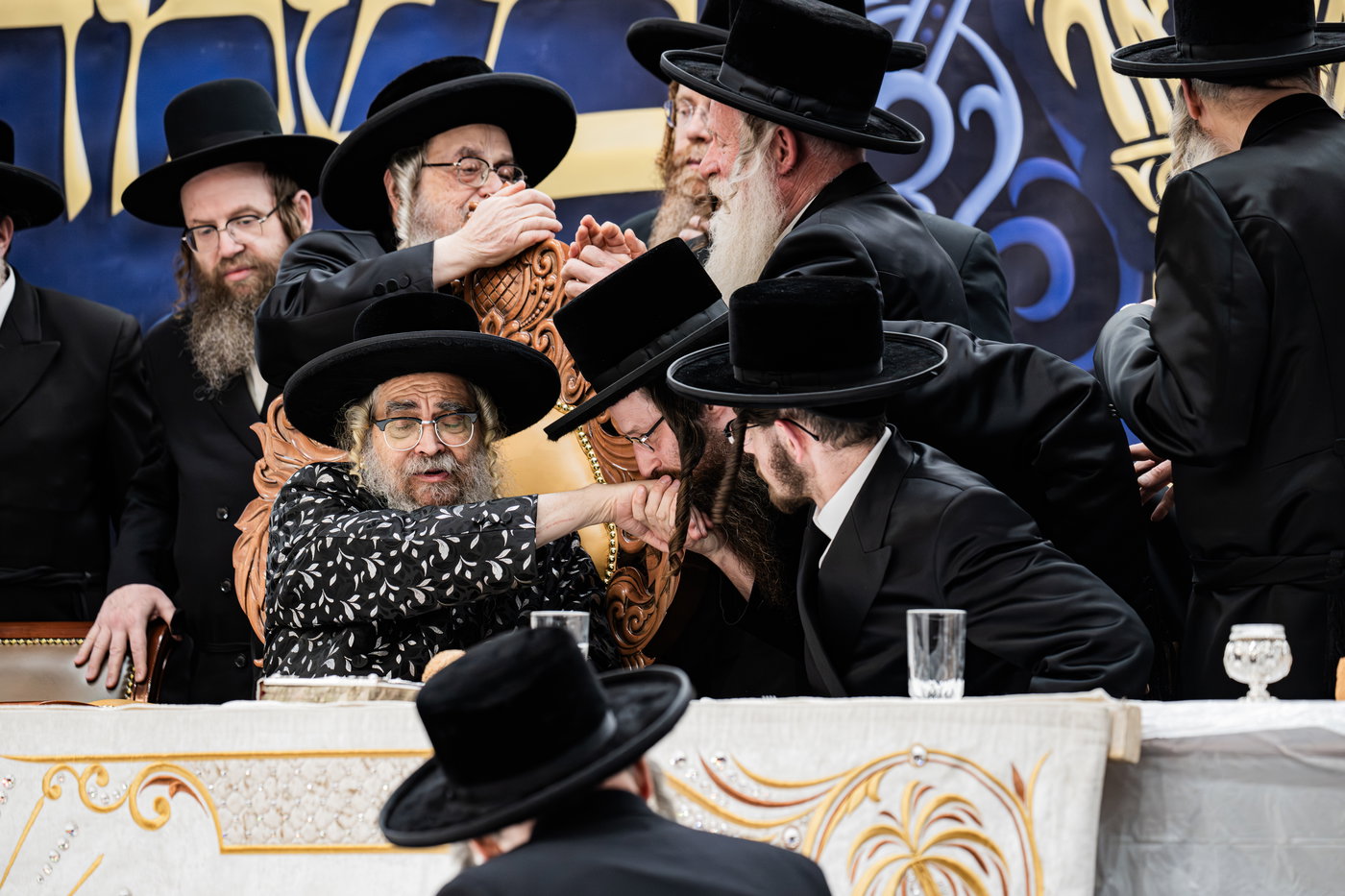 שמחת אירוסי נכד האדמו"ר מסאטמר