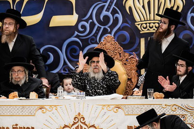 שמחת אירוסי נכד האדמו"ר מסאטמר