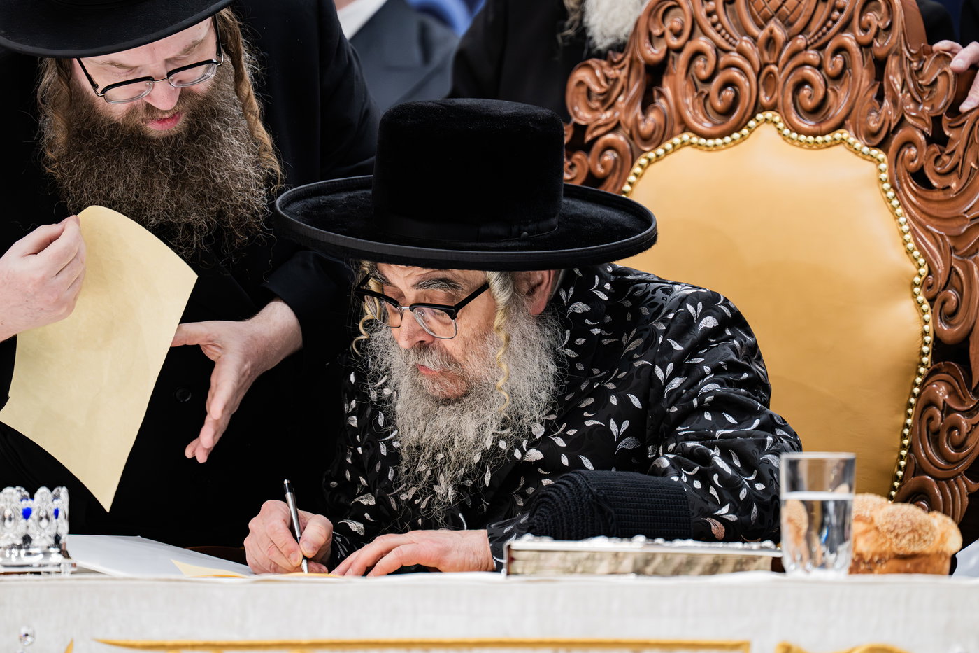 שמחת אירוסי נכד האדמו"ר מסאטמר