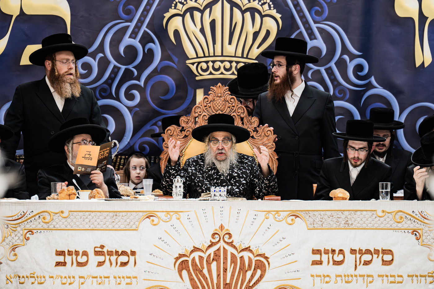 שמחת אירוסי נכד האדמו"ר מסאטמר