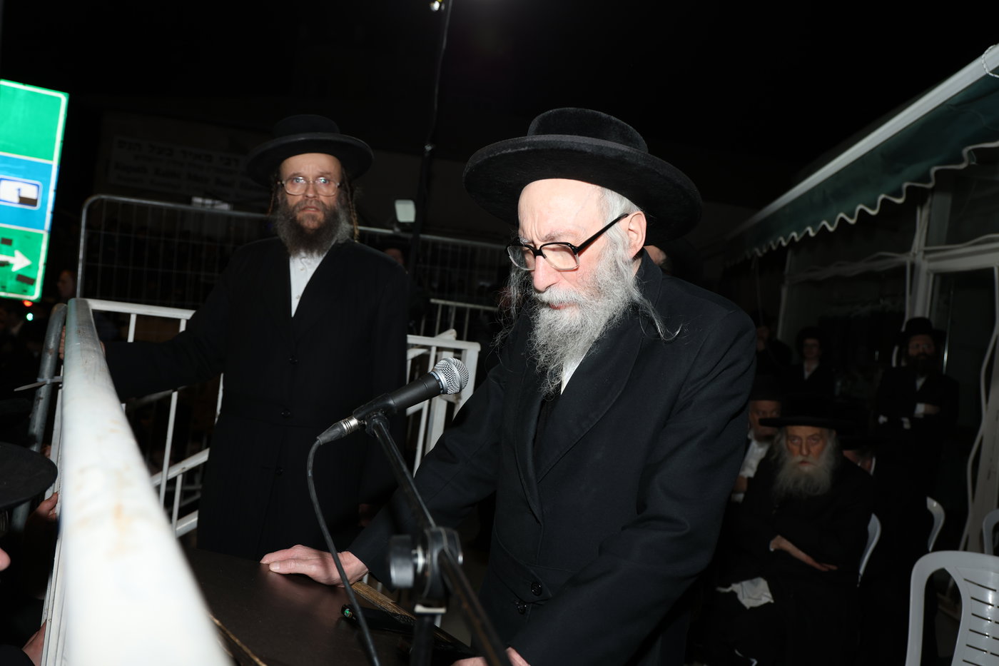 מסע הלויית הגאון רבי דוד שמידל זצ"ל בירושלים