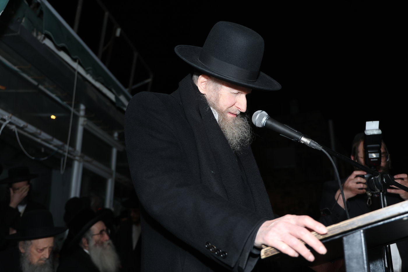 מסע הלויית הגאון רבי דוד שמידל זצ"ל בירושלים