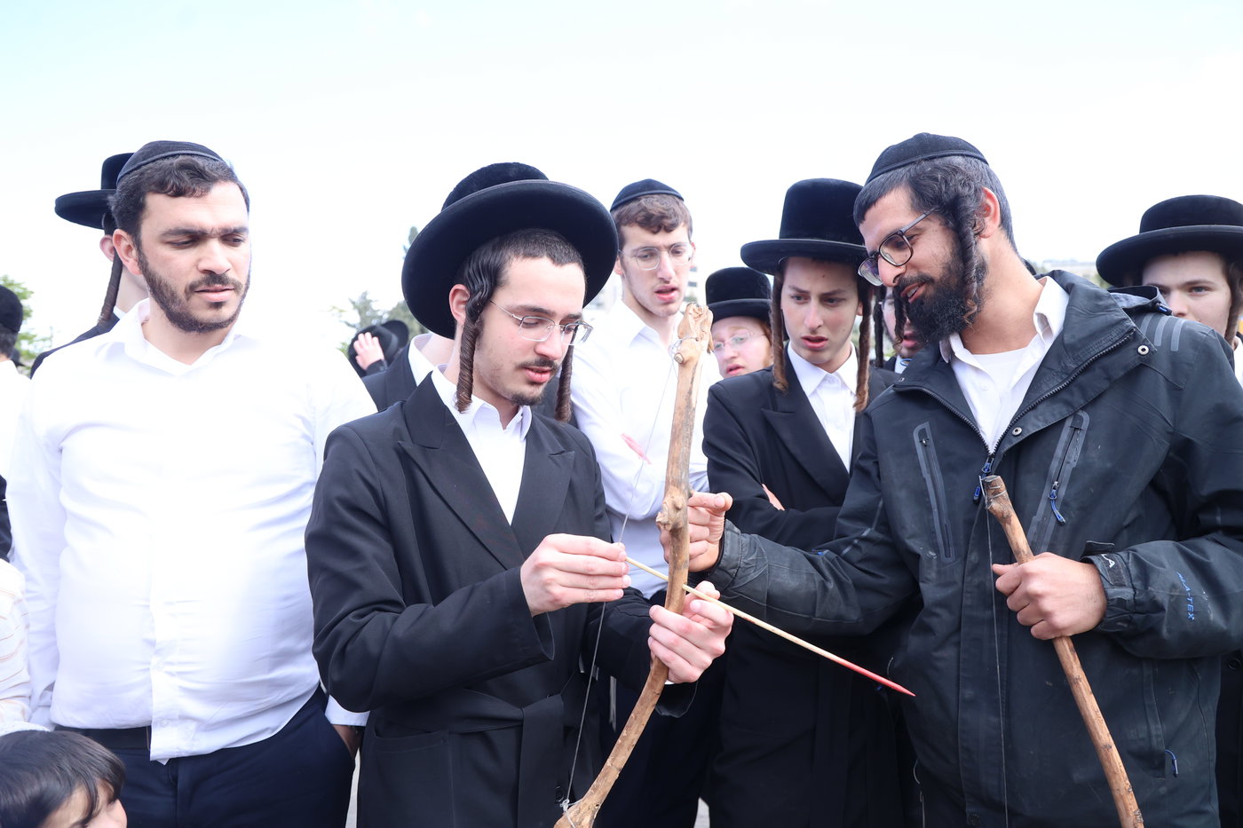 ל"ג בעומר בקבר שמעון הצדיק