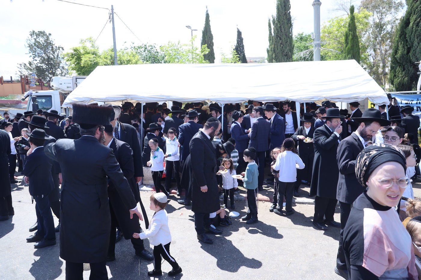 ל"ג בעומר בקבר שמעון הצדיק