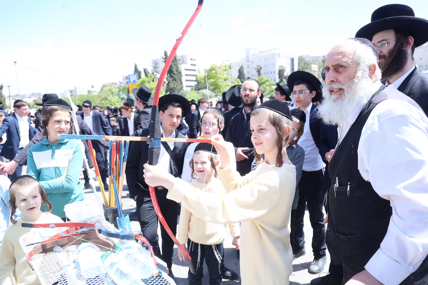 ל"ג בעומר בקבר שמעון הצדיק