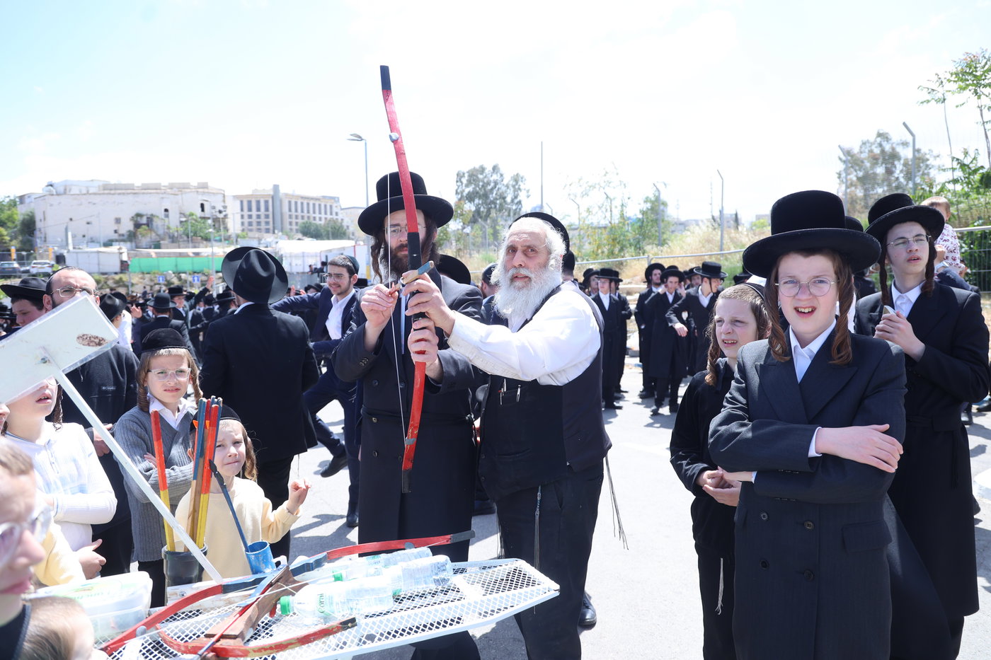 ל"ג בעומר בקבר שמעון הצדיק