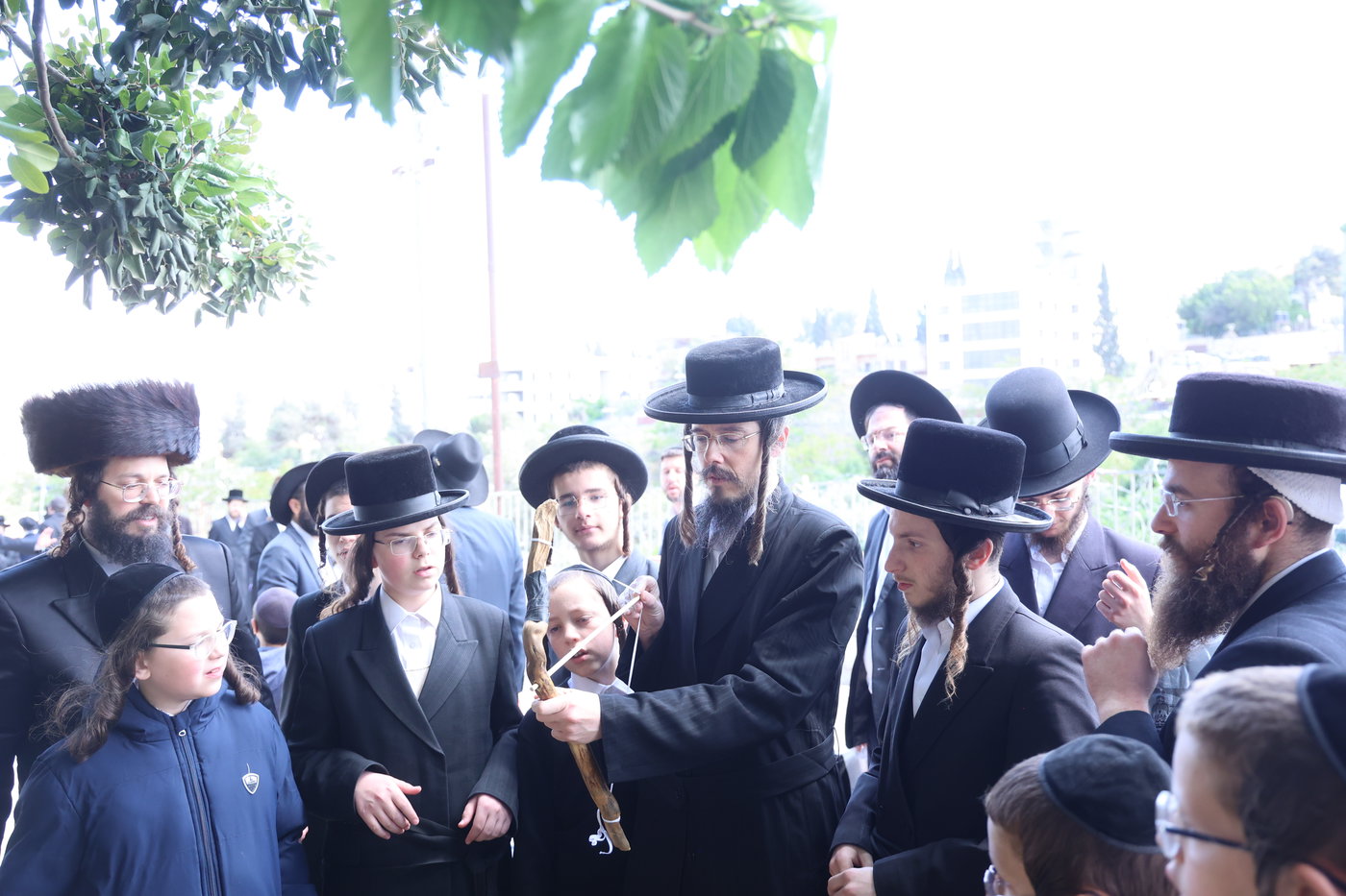 ל"ג בעומר בקבר שמעון הצדיק