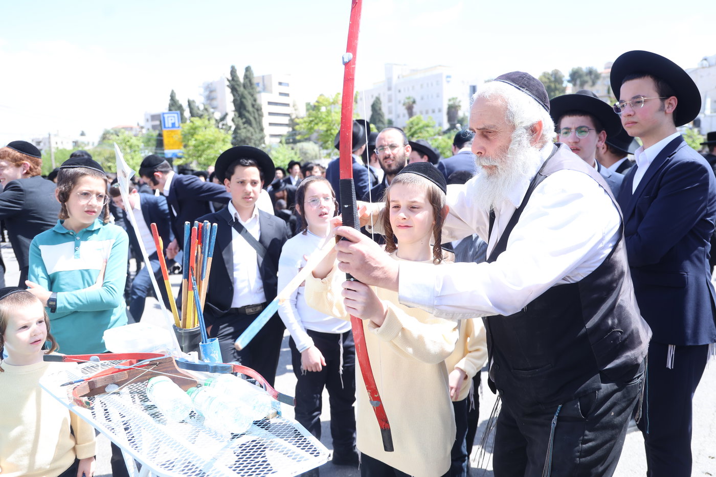 ל"ג בעומר בקבר שמעון הצדיק