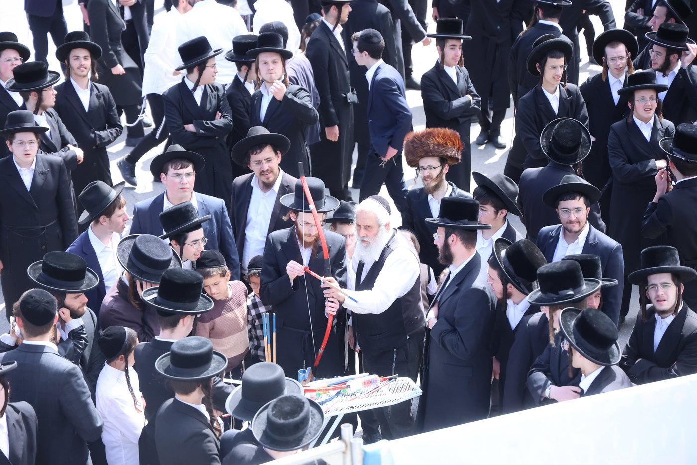 ל"ג בעומר בקבר שמעון הצדיק