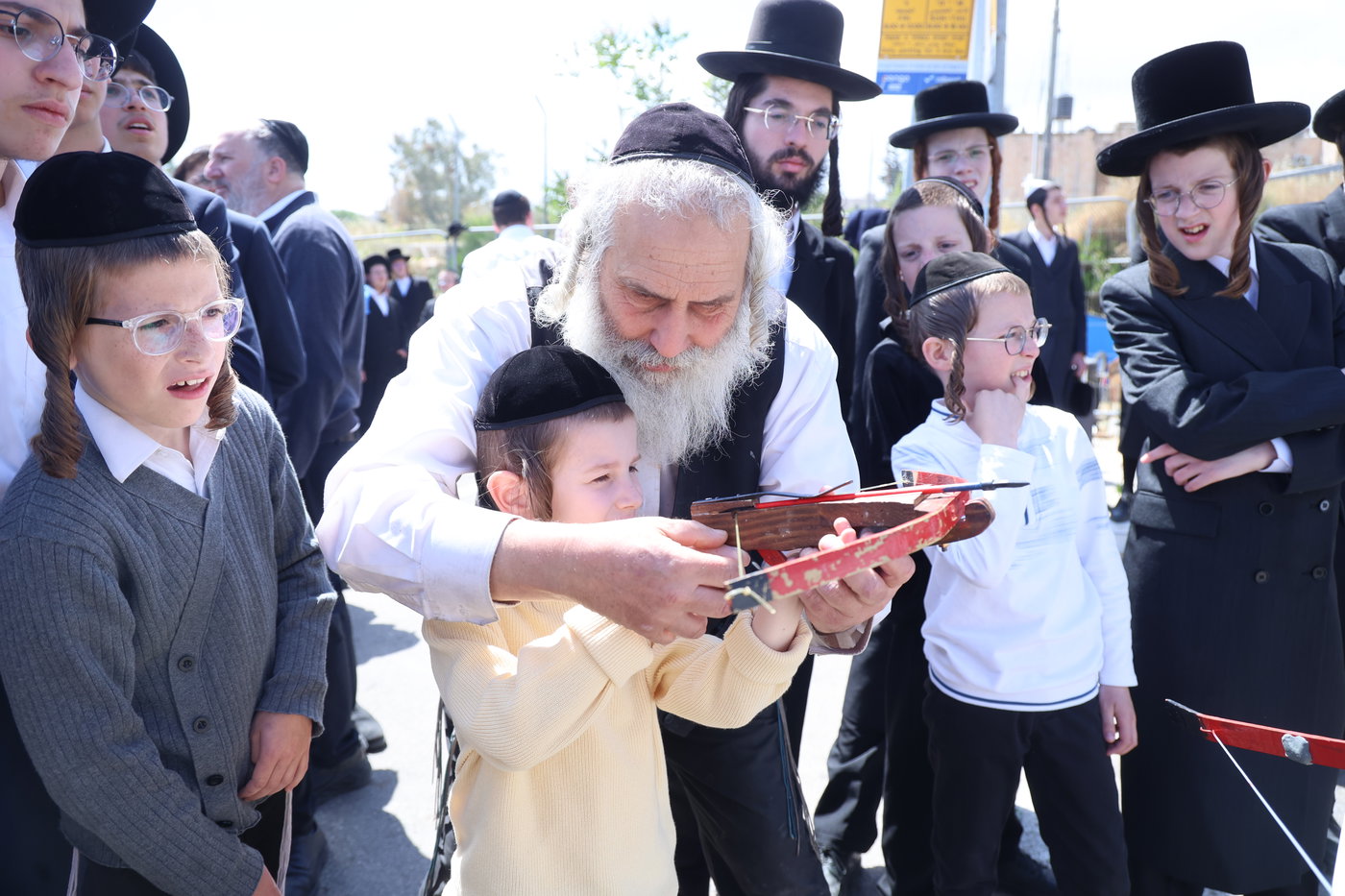ל"ג בעומר בקבר שמעון הצדיק
