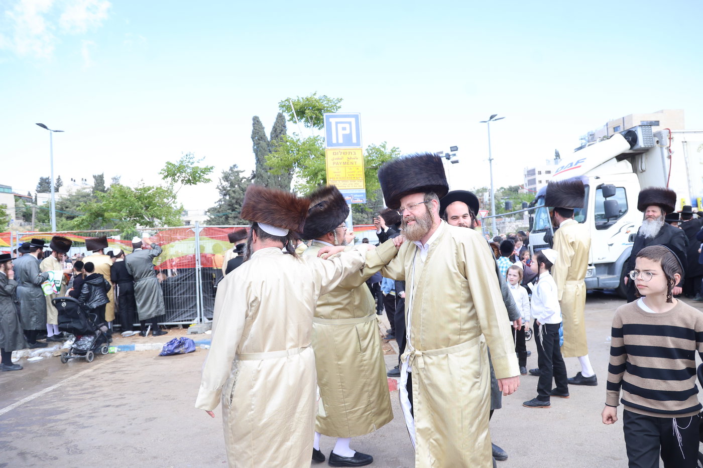 ל"ג בעומר בקבר שמעון הצדיק