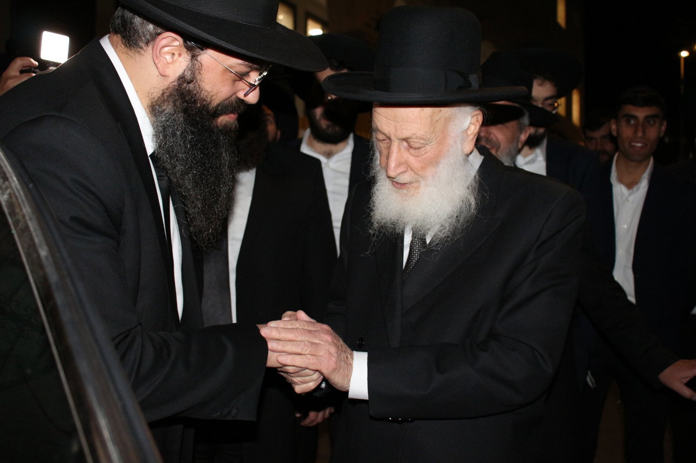 הגאון רבי שמואל בצלאל בישיבת אהל תורה