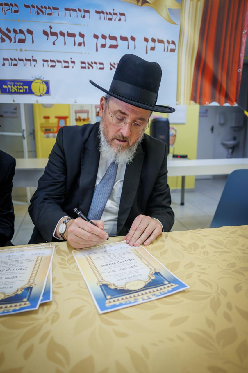 מסע קרן עולם התורה