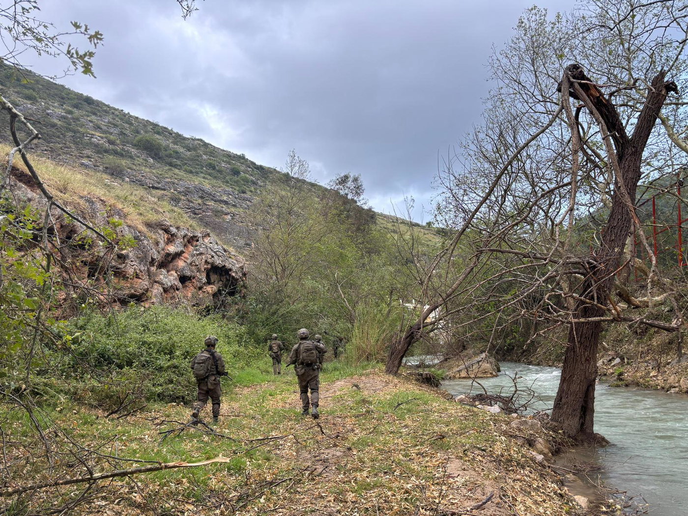 פעילות כוחות צוות הקרב החטיבתי גולני במרחב הליטאני