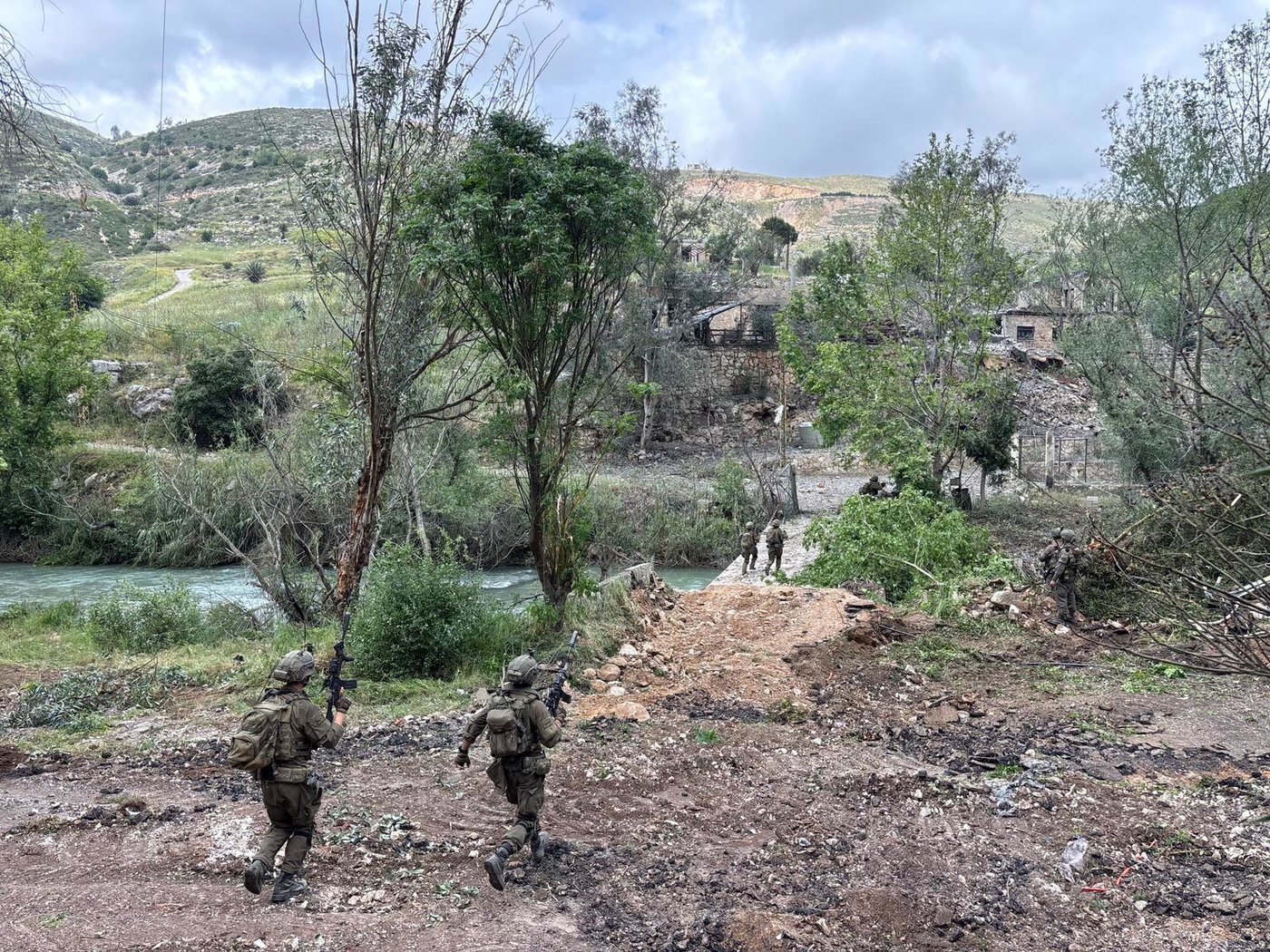 פעילות כוחות צוות הקרב החטיבתי גולני במרחב הליטאני