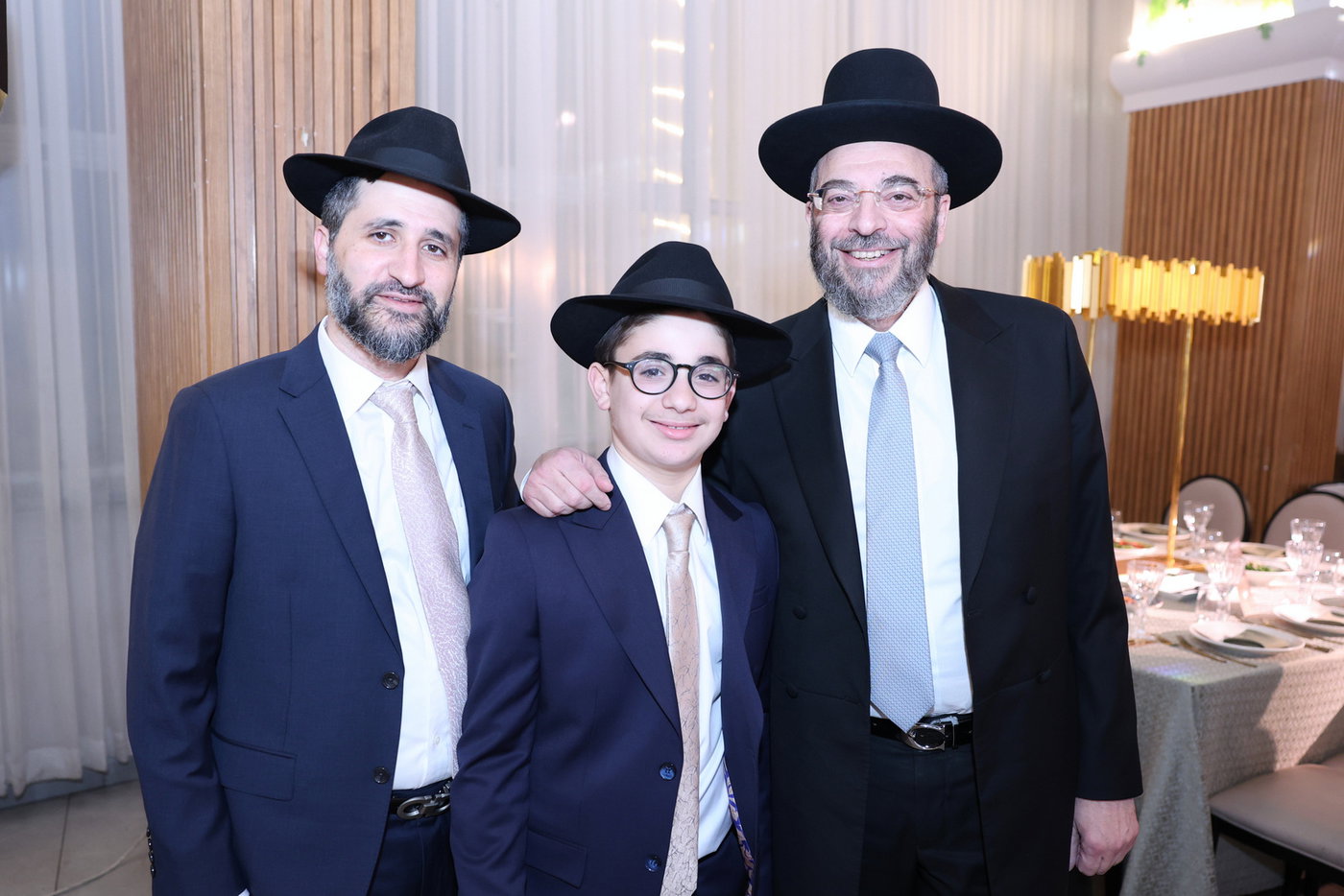 שמחת בר המצווה לנכד הראשל"צ הגר"ד יוסף