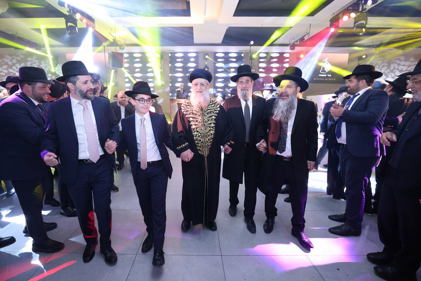 שמחת בר המצווה לנכד הראשל"צ הגר"ד יוסף